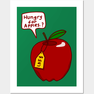 Hungry For Apples Posters and Art